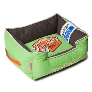 Cuccia per Cani Rettangolare Sportiva Vintage Originale, Design Reversibile in Peluche per il Tuo Amico Peloso - Product Image 1