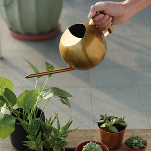 Regadera de Metal de Lujo con Boquilla Larga, Maceta de Jardín con Mango Ergonómico, Diseño Resistente a la Oxidación para Plantas de Interior y Exterior - Product Image 4