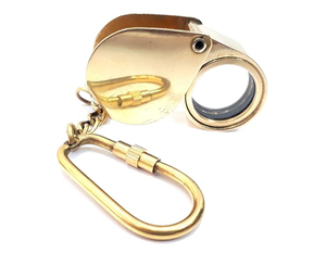 Handmade Metal Betel Leaf Shape Magnifying Glass Decorative Vintage Reading Magnifier Antique <b>Desk</b> Accessory Gift Item - Product Image 5