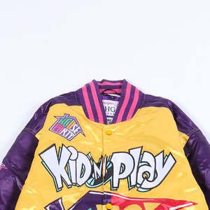 Chaqueta Varsity de Béisbol de Alta Calidad, Personalizada por Sublimación, con Hombros Caídos, para Hombre, Resistente al Viento y al Agua - Product Image 5