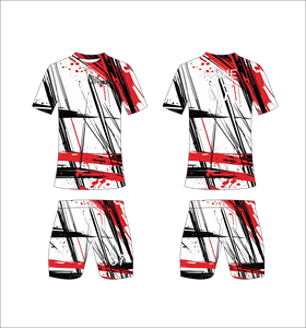 Ensemble de maillots de football personnalisés en sublimation blanche pour hommes, respirants, kits d'entraînement de football en gros, équipe, 100 % polyester, livraison rapide - Product Image 1