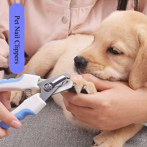 Cortauñas para mascotas de color azul, estilo nuevo, para gatos y perros, tijeras de acero inoxidable para el cuidado de las uñas de mascotas en Pakistán - Product Image 5