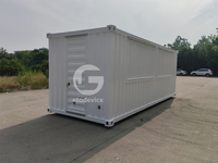 Stand de barbecue, bar de plage, restaurant modulaire avec cuisine commerciale, café en conteneur maritime, restaurant de luxe, bar et jus de fruits