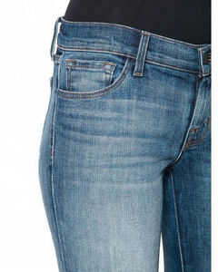 Nouveau Jean Taille Haute Slim pour Femme, Pantalon en Denim Personnalisé en Coton, Jean Baggy Couleur Unie pour Femme, Pantalon de Créateur - Product Image 4
