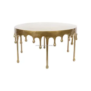Mesa de Centro de Metal de Lujo Hecha a Mano, Muebles Modernos para Interiores, Mesa de Centro de Metal de Diseño Moderno, Muebles Premium Zahid Exports - Product Image 2