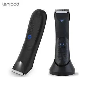 Lenrood LR-8106 Groin corpo capelli Trimmer elettrico capelli rasoio impermeabile Cordless tagliacapelli per gli uomini