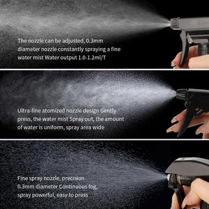 Professional High Quality Frosted Foggy Spray Bottle High Pressure Fine Mist Hair Care Water Sprayer Barber Salon Hairdressing - Product Image 3