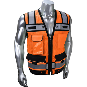 Chaleco de Seguridad Personalizado de Alta Visibilidad, Ropa de Trabajo de Primera Calidad, Producción al por Mayor - Product Image 3