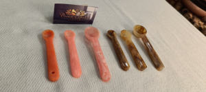 Cubiertos de resina de primera calidad aptos para alimentos incluye cucharas de la India por UCI para fiestas - Product Image 4