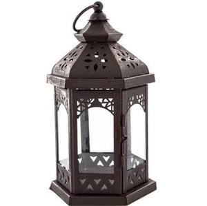 Wholesale Bulk Selling Portable Handmade Hanging Metal & Glass <b>Red</b> Color Metal <b>Candle</b> Lantern Home Decor And Christmas - Product Image 3
