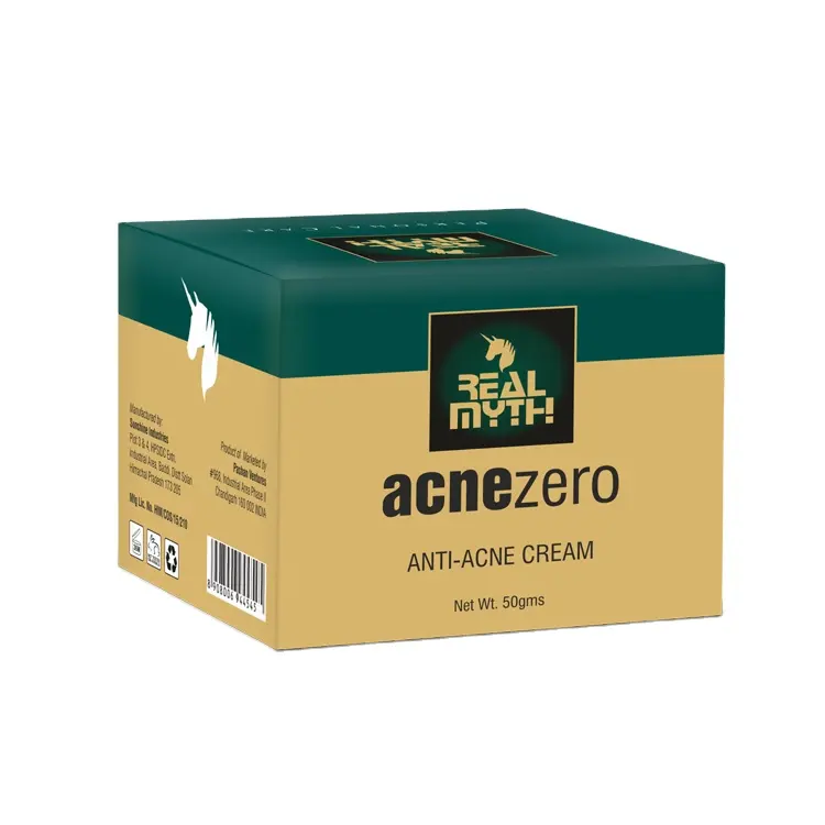 Offerta straordinaria su ingredienti a base di erbe di alta qualità realizzati per la cura del viso Realmyth Acne Zero crema per la rimozione dell'acne crema Anti-Acne