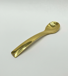 Gold Polished Brass Shilajit <b>Spoon</b> Ayurvedic Resin <b>Measuring</b> <b>Spoon</b> Herbal Wellness Tool - Product Image 4