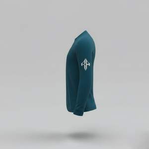 Camiseta de Manga Larga para Hombre, Estilo Casual, Personalizada, 100% Algodón, Cuello Redondo, Talla Grande, Alta Calidad 2026, RIVIAN ATLANTIC - Product Image 5