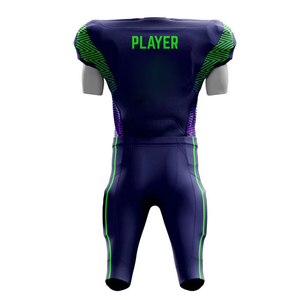 Custom Sublimation American Football Uniform Sets Professional Breathable Team Football Jersey and <b>Pants</b> with Integrated <b>Padding</b> - Product Image 2