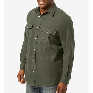 Camisetas clásicas de franela, ligeras y cálidas, ideales para uso casual y conjuntos en capas. Camisetas de franela. - Product Image 5