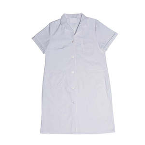 Veste de chef noire de qualité supérieure, OEM, uniforme de chef de restaurant, manches courtes, polyester et coton tissé, respirante, lavable - Product Image 5