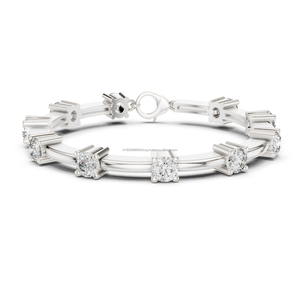 925 sterling silver infinity <b>Bracelet</b> - romantic jewelry gift for Girlfriend, Wife , or anniversary - Product Image 1