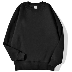 Sweat-shirt personnalisé style hip-hop sublimé, prix de gros, haute qualité, OEM, pull uni teint, pour homme - Product Image 4