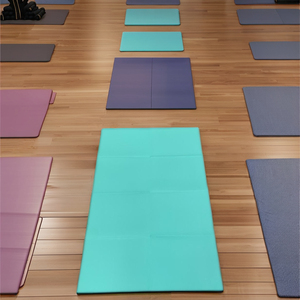 Esterilla de Yoga Aeróbica Plegable Ligera de EVA de Taiwán con Dimensiones de 133 cm x 51 cm y Grosor de 7.2 mm + 0.5 mm para Gimnasia - Product Image 3