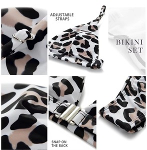 Ensemble de bikini de plage haut de gamme imprimé peau de serpent, entièrement personnalisable, qualité infinie, ensemble de vêtements de plage très demandé - Product Image 6