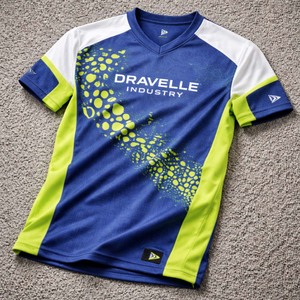 Custom Pickleball Team Jersey Royal Blue <b>Lime</b> Moisture Wicking Sports Shirt Athletic Jersey - Product Image 1