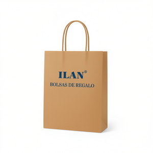 Sacchetto regalo in carta kraft 28x10x33 cm con manico per shopping e regali - Product Image 1