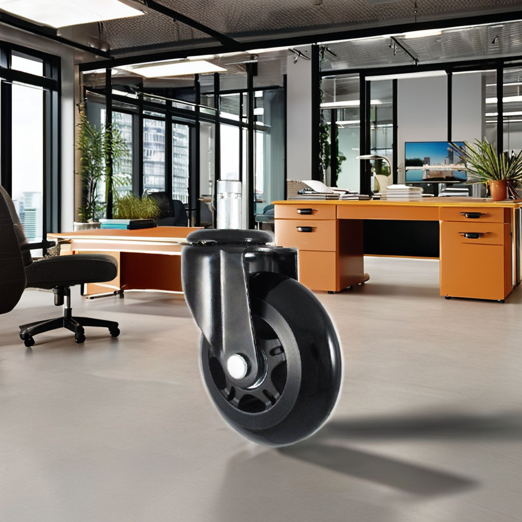 Ergonomic Swivel Office Chair without Wheels Durable Stylish