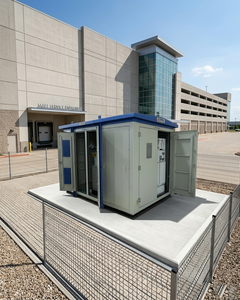 Subestación Compacta para Exteriores de 400 kVA, 20kV 400V, con Transformador de Cobre Refrigerado por Aceite para Distribución de Energía - Product Image 1