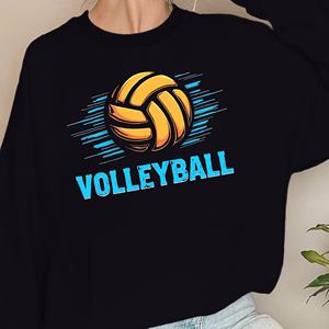 Sweat-shirts pour femmes VOLLEYBALL avec bandes de vitesse - Product Image 2