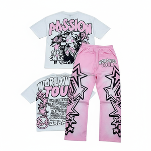 Ensemble streetwear pour hommes imprimé sur mesure OEM en gros - Product Image 4