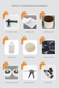 TBK-938F Mini bureau meulage polissage Machine pour iPhone écran téléphone portable téléphone portable LCD Scratch <span class=keywords><strong>Refurb</strong></span> - Product Image 6