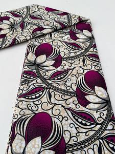 Tissu de pagne hollandais imprimé à la cire africaine de qualité supérieure avec des motifs lumineux idéal pour la création de vêtements traditionnels Kumasi - Product Image 5