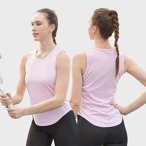 <b>High</b> Quality 100% Polyester Quick Dry Racing Running Tank Outdoor Marathon Workout Singlet Active Summer Running <b>Top</b> For Women - Product Image 4