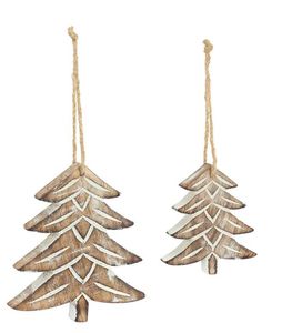 Adornos colgantes metálicos con animales, realzan los temas navideños tradicionales y modernos, reutilizables año tras año. - Product Image 4