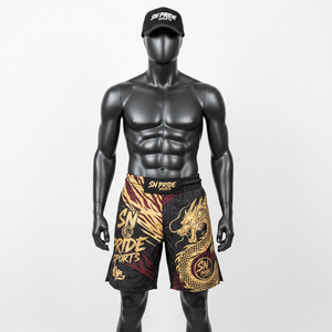 Shorts de MMA et de karaté unisexes, couleur personnalisée, légers, durables, respirants, séchage rapide, polyester/spandex, vente en gros - Product Image 1