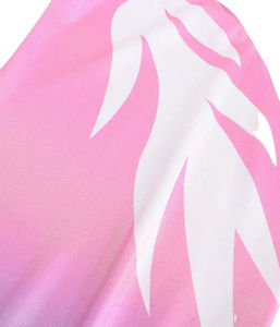 Justaucorps sans manches en maille spandex au design unique avec taille élastique pour filles et adultes, vêtements de danse, vêtements d'entraînement de gymnastique - Product Image 5