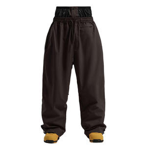 Pantalon de neige unisexe style ultra-décontracté, pantalon de ski isolé, pantalon cargo imperméable unisexe en tissu imperméable - Product Image 3