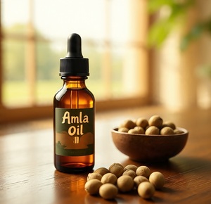 Aceite Portador de Semillas de Amla 100% Puro y Natural, Prensado en Frío, Grado Cosmético, Reparación Natural, Antienvejecimiento, Himveda - Product Image 4