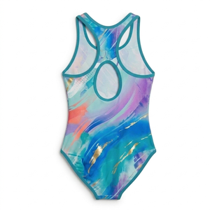 Maillots de Gimnasia Artística para Niñas, sin Mangas, con Pedrería Colorida, Ropa Personalizada para Escuela de Danza - Product Image 2