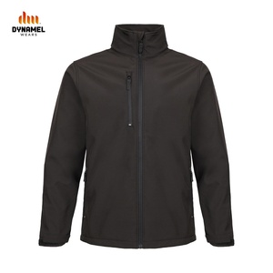 Custom logo <b>Work</b> Windproof Outdoor Tourniquet Waterproof Soft Shell Coat Winter Softshell <b>Fleece</b> Windbreaker Men's Jacket - Product Image 3