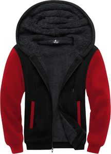 Custom Men's Retro Casual Outerwear Solid Pattern Work Sweatshirt with Quarter Zip Multi-Pocket Hoodie <b>Jacket</b> - Product Image 6