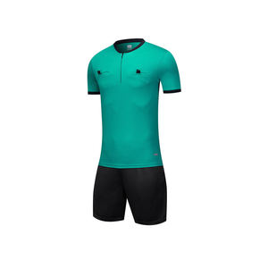 Ensemble d'uniformes d'arbitre de football professionnels personnalisés en gros, séchage rapide, respirant, kit d'arbitre de football, vêtements de sport pour hommes - Product Image 2