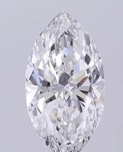 เพชรรูปต้นมาร์กีสีขาว5.05ct VVS2รูปตัว F แบบกำหนดเอง - Product Image 3