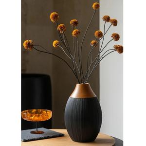 Diseño ideal para la decoración del hogar, florero dorado y jarrón para flores, personalizado, hecho a mano, la mejor decoración de interiores y diseño artesanal. - Product Image 1