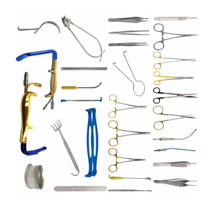Juego de instrumentos para aumento de senos PISSCO, juego de instrumentos para cirugía de implantes mamarios, 38 piezas, acero inoxidable alemán, fabricado por Pissco - Product Image 3