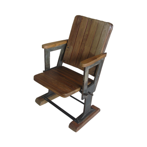 Chaise de cinéma en bois et métal au design classique fait à la main pour l'intérieur et l'extérieur de meubles de maison élégants au prix de gros - Product Image 1