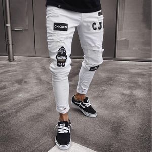 Wholesale Custom Vintage Wash Blue Slim Straight Distressed Baggy Men's Denim Pants Quick Dry Mid Waist Winter <b>Jeans</b> - Product Image 6
