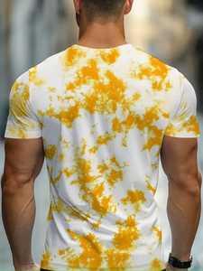 New Arrival Summer New <b>T</b>-<b>Shirt</b> <b>Men</b> Custom Sublimation <b>Dry</b> <b>Fit</b> Short Sleeve O-Neck Casual With OEM Service 100% Cotton <b>T</b> <b>Shirt</b> - Product Image 4