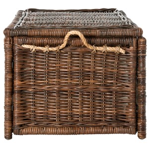 Large Rattan <b>Storage</b> <b>Trunk</b> Suitable For Bedding Cushions Toys And Multipurpose Household Organization Wholesale From India - Product Image 4