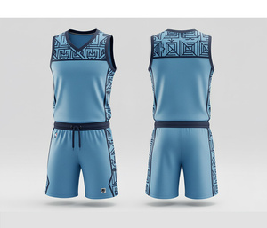 Custom Basketball Uniform Set Quick Dry Breathable <b>Polyester</b> Jersey And <b>Shorts</b> Team Sportswear For Men Women Youth - Product Image 2